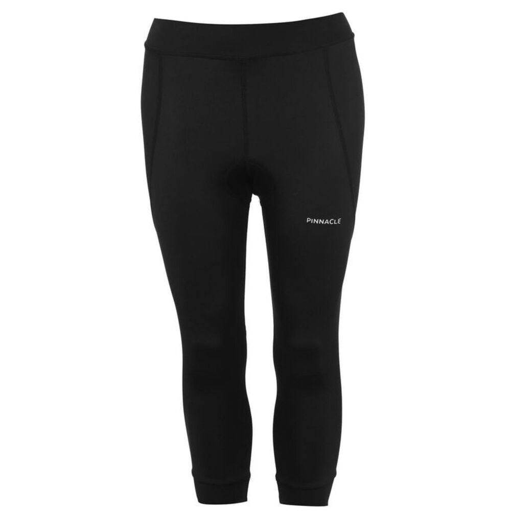 Pinnacle Womens/Ladies Capri Cycling 3/4 Tights / Black